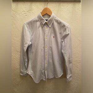 Ralph Lauren Polo Oxford Canvas Shirt. Size Small.